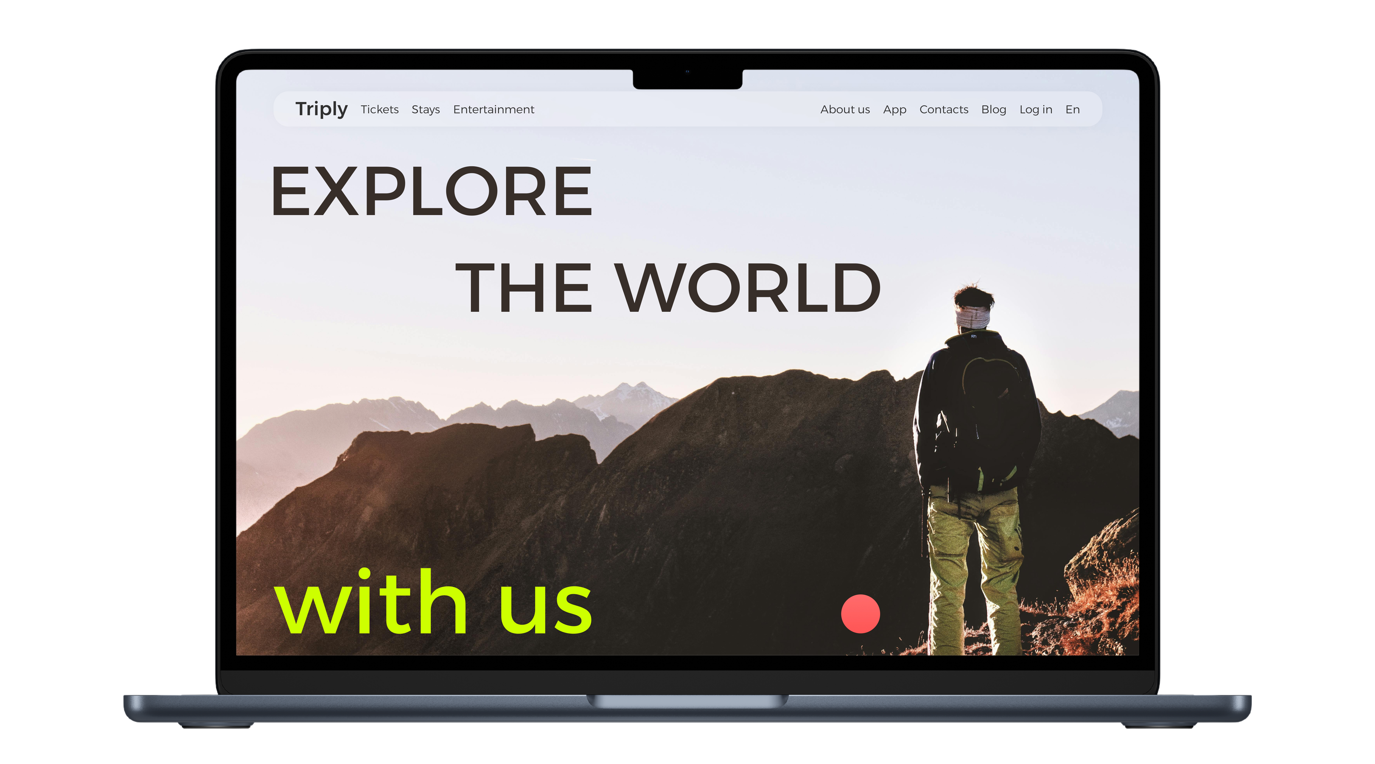 Travel Website preview